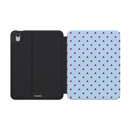 Tiny Stars | Red & Blue iPad Case