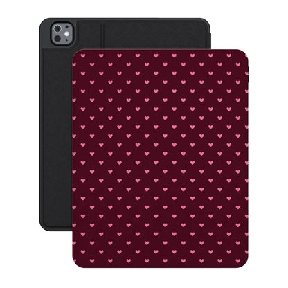 Heart Noir | Tiny Hearts iPad Case
