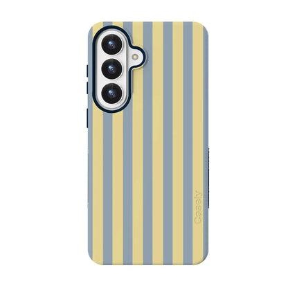 Coastline Stripes | Blue & Yellow Case - Galaxy S26