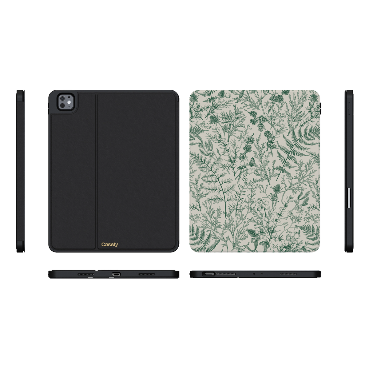 Sage Garden | Green Floral iPad Case