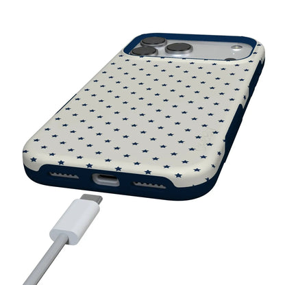Tiny Stars | Blue & White Case