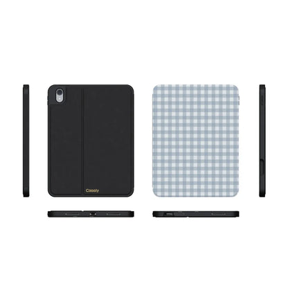 Pastel Picnic | Blue Gingham iPad Case