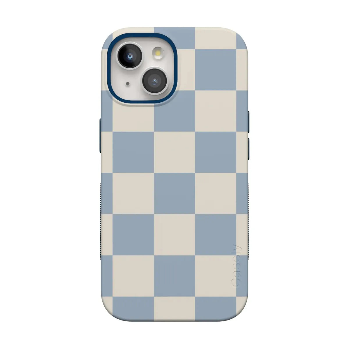Fit Check | Light Blue Checkerboard Case - iPhone 15