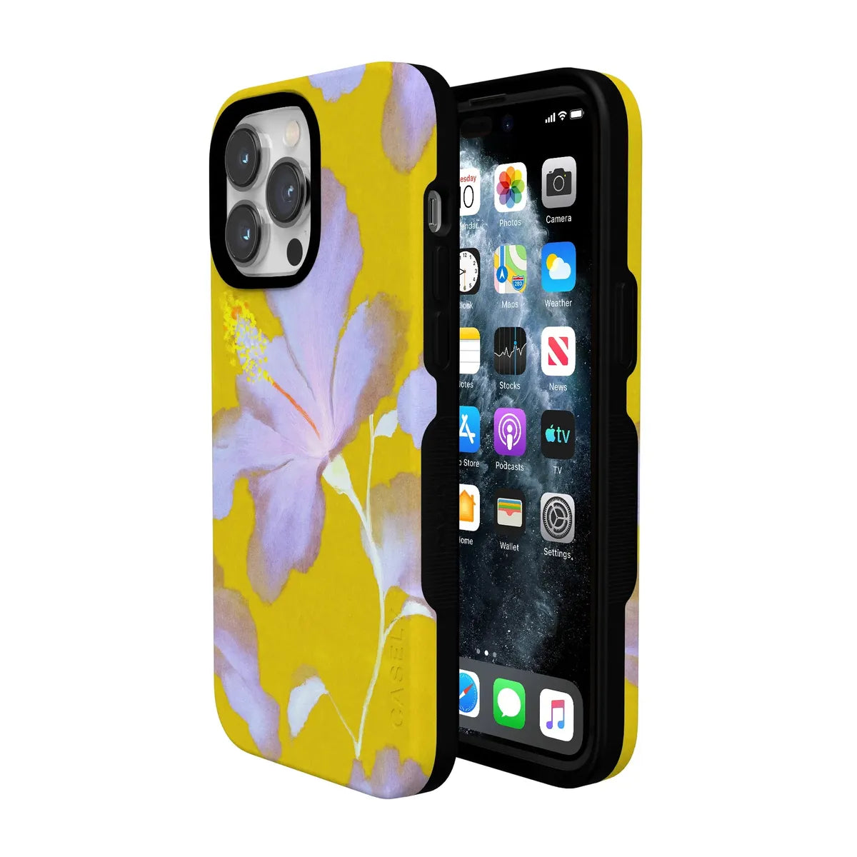Hibiscus Haze | Painted Floral Case