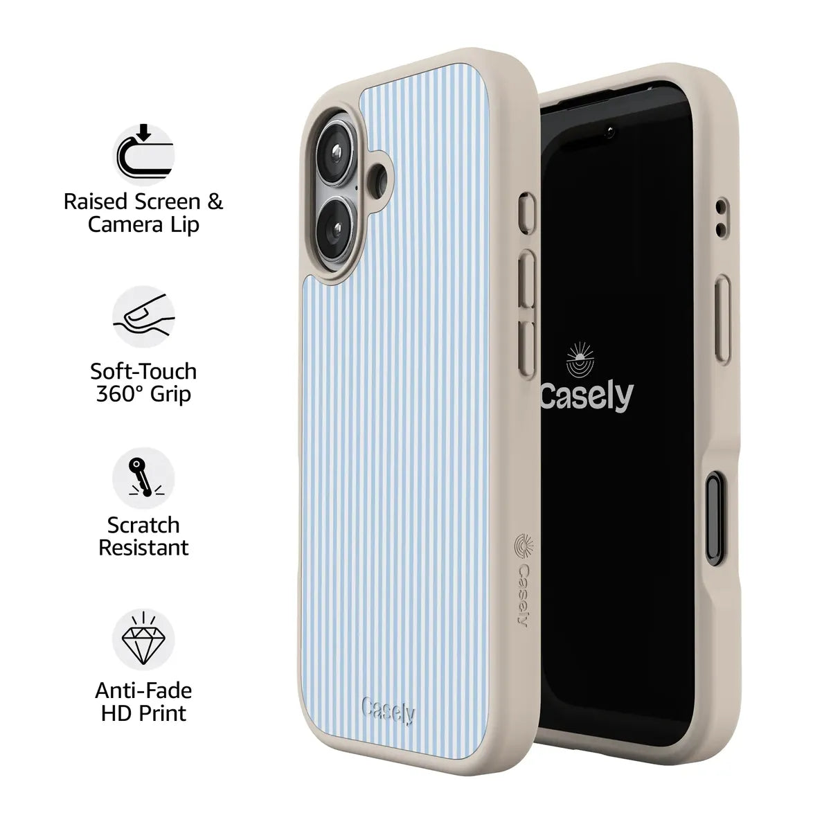 Marina Lines | Tiny Pinstripe Case