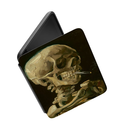 Van Gogh | Head of a Skeleton with a Burning Cigarette Kindle Case