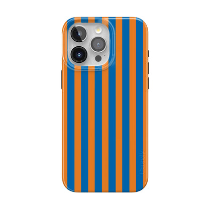 Go New York | Blue & Orange Stripes Case - iPhone 13 Pro