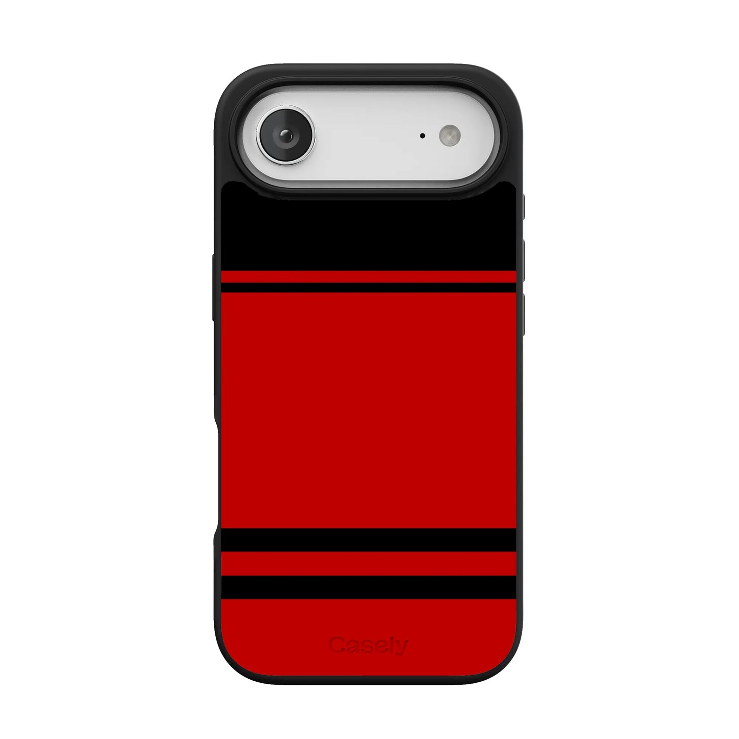 Go Canes | Black & Red Striped Case - iPhone 17 Air