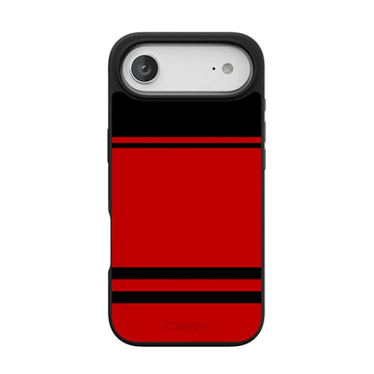 Go Canes | Black & Red Striped Case - iPhone 17 Air