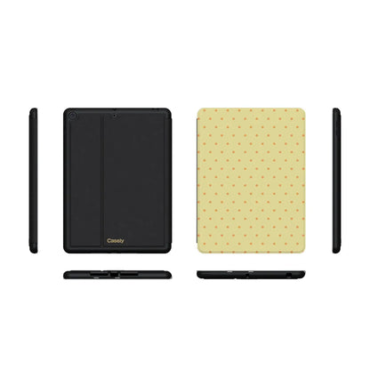 On the Dot | Yellow Polka Dot iPad Case