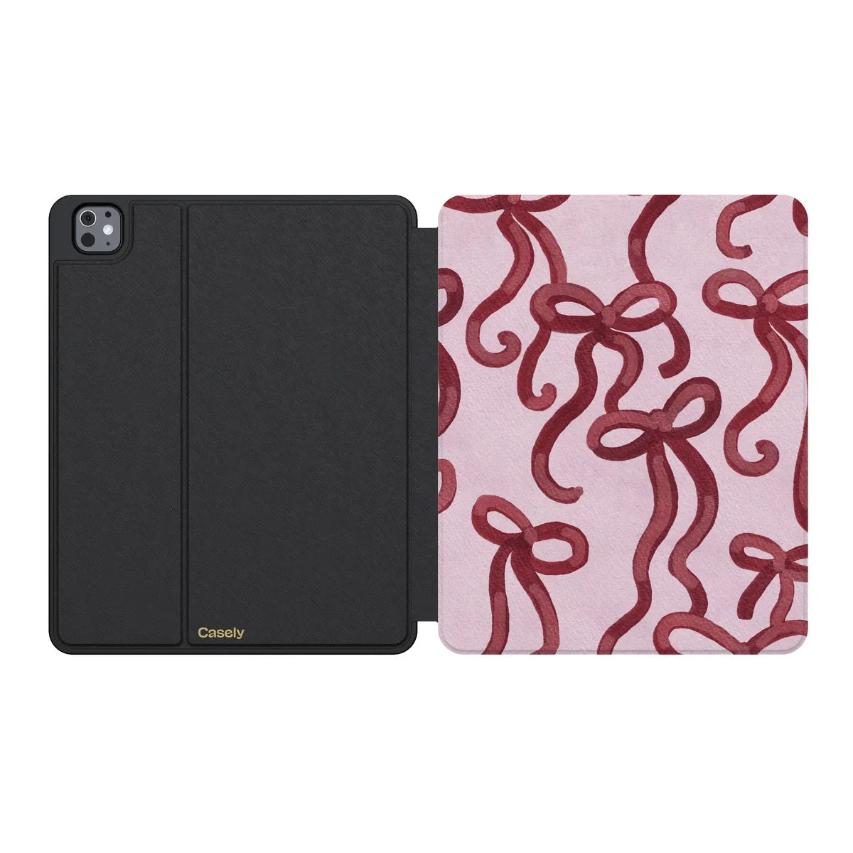 Love Me Knot | Mauve Bow iPad Case