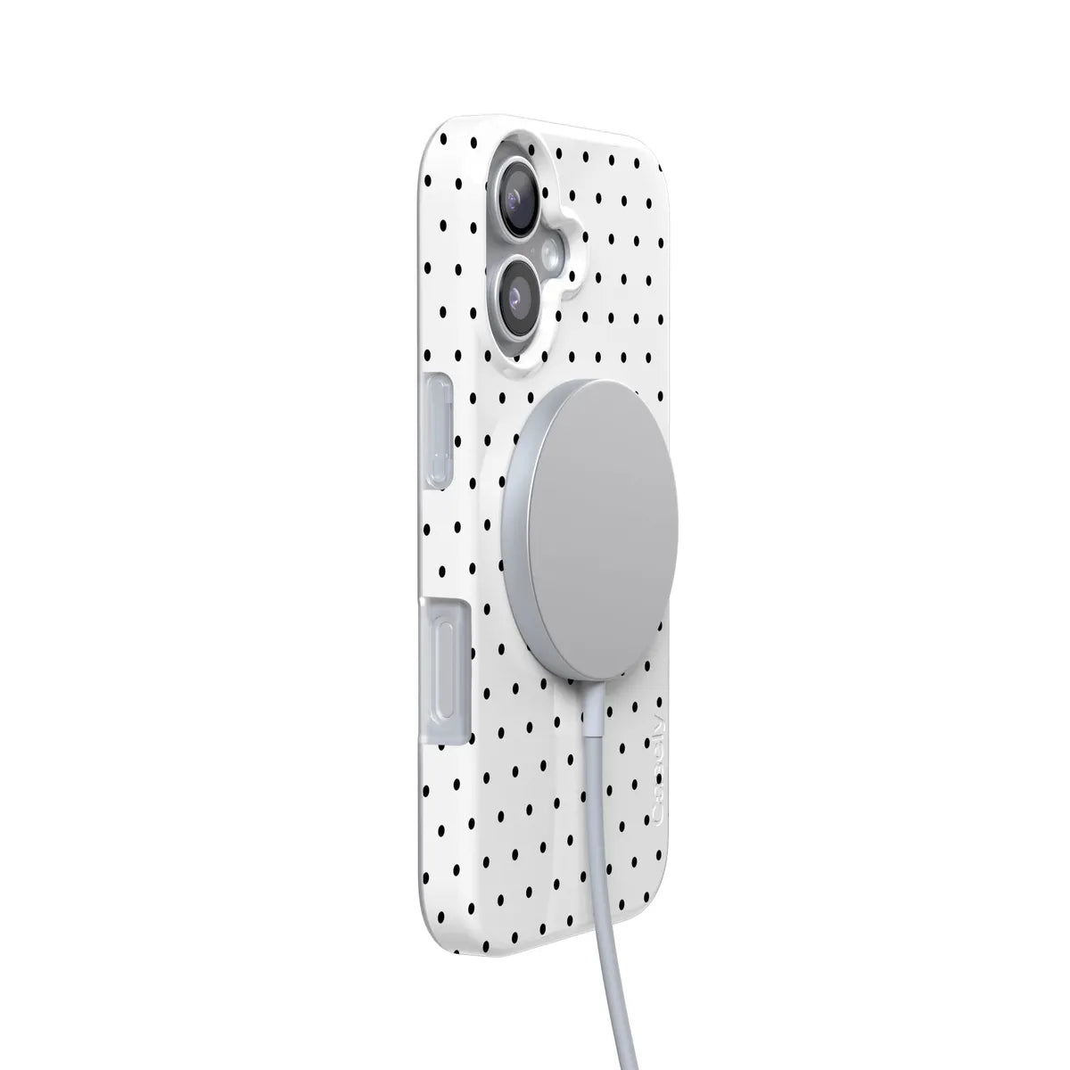 On the Dot | Black Polka Dot Case