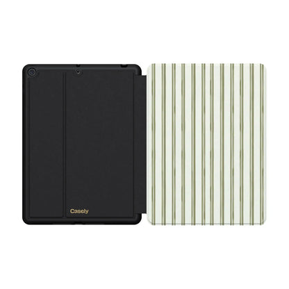 Linen Stripe | The Boyfriend Collection iPad Case