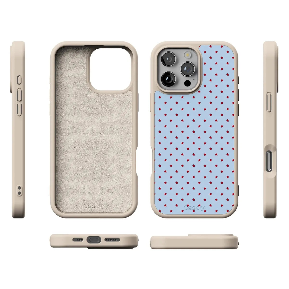Tiny Stars | Red & Blue Case