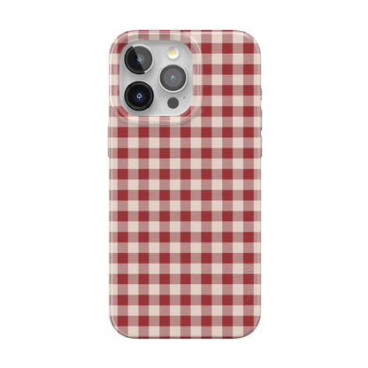 Sweet Jam | Red Gingham Case - iPhone 13 Pro