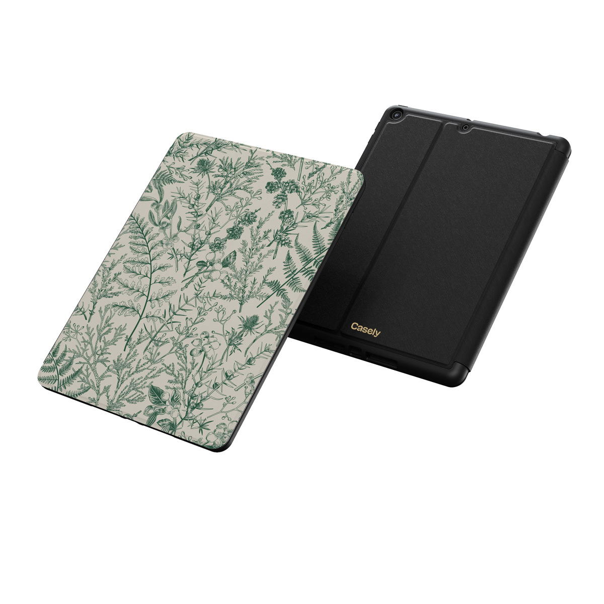 Sage Garden | Green Floral iPad Case