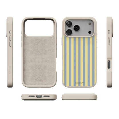 Coastline Stripes | Blue & Yellow Case