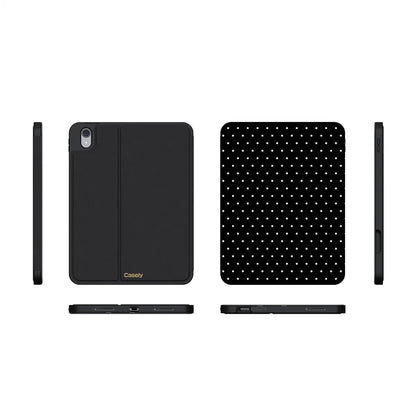 On the Dot | White Polka Dot iPad Case