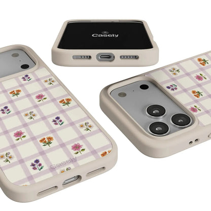 Meadow Check | Floral Gingham Case