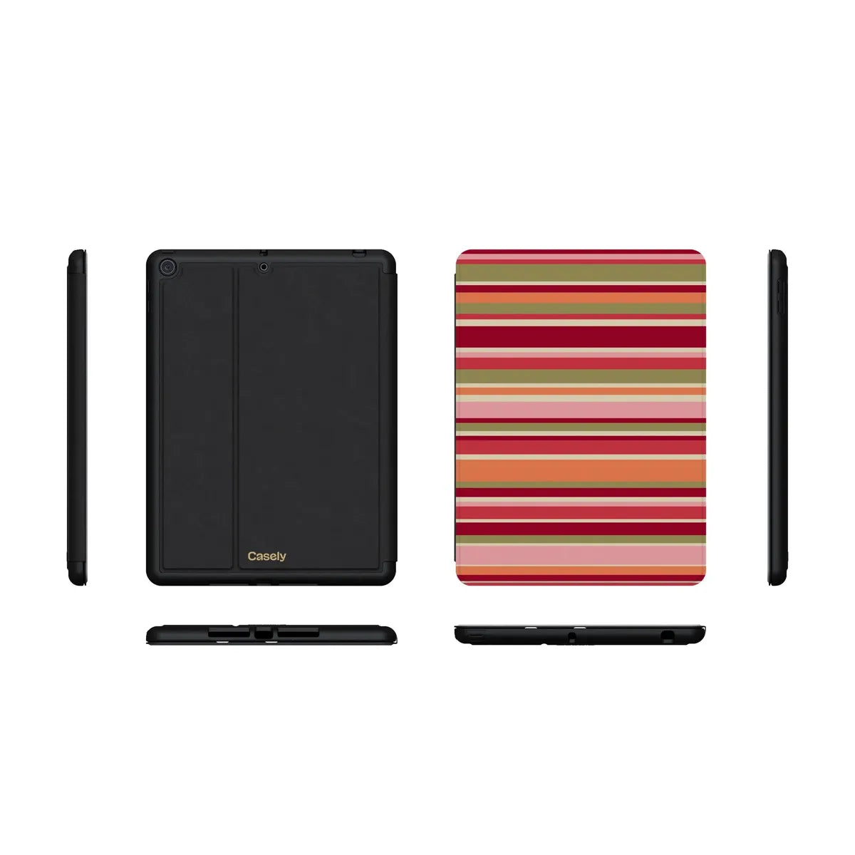 Citrus Stripes | Poolside Print iPad Case
