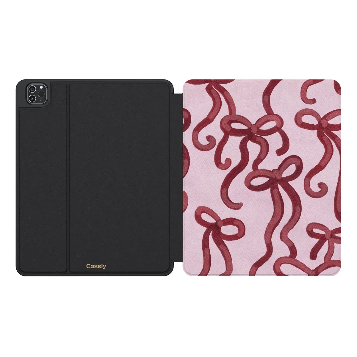 Love Me Knot | Mauve Bow iPad Case