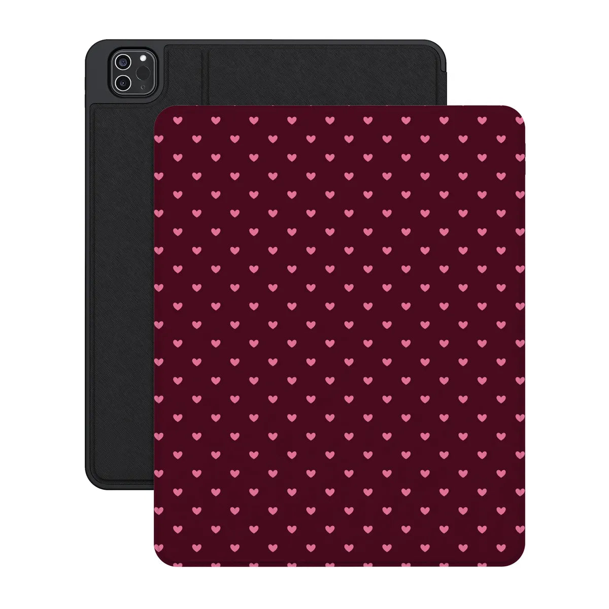 Heart Noir | Tiny Hearts iPad Case