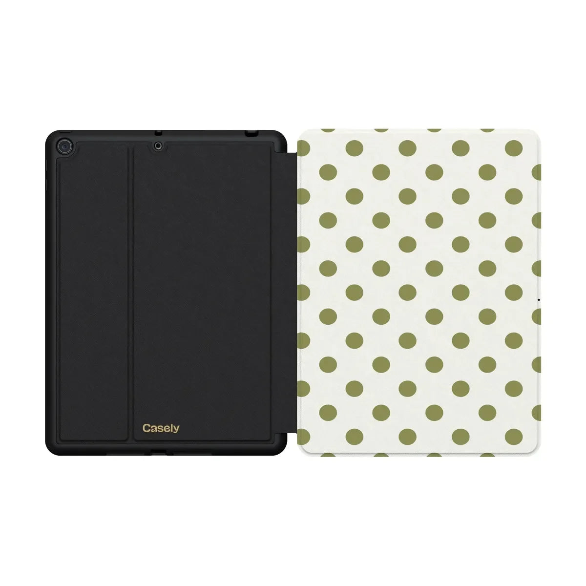 Spotted in SoHo | Green Polka Dot iPad Case