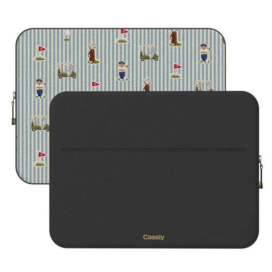 The Caddie Print | Clubhouse Laptop Case