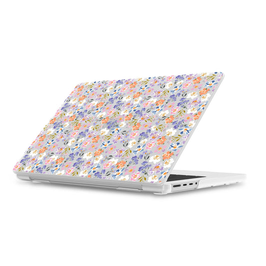 Poppy Meadows | Pastel Floral Laptop Shell
