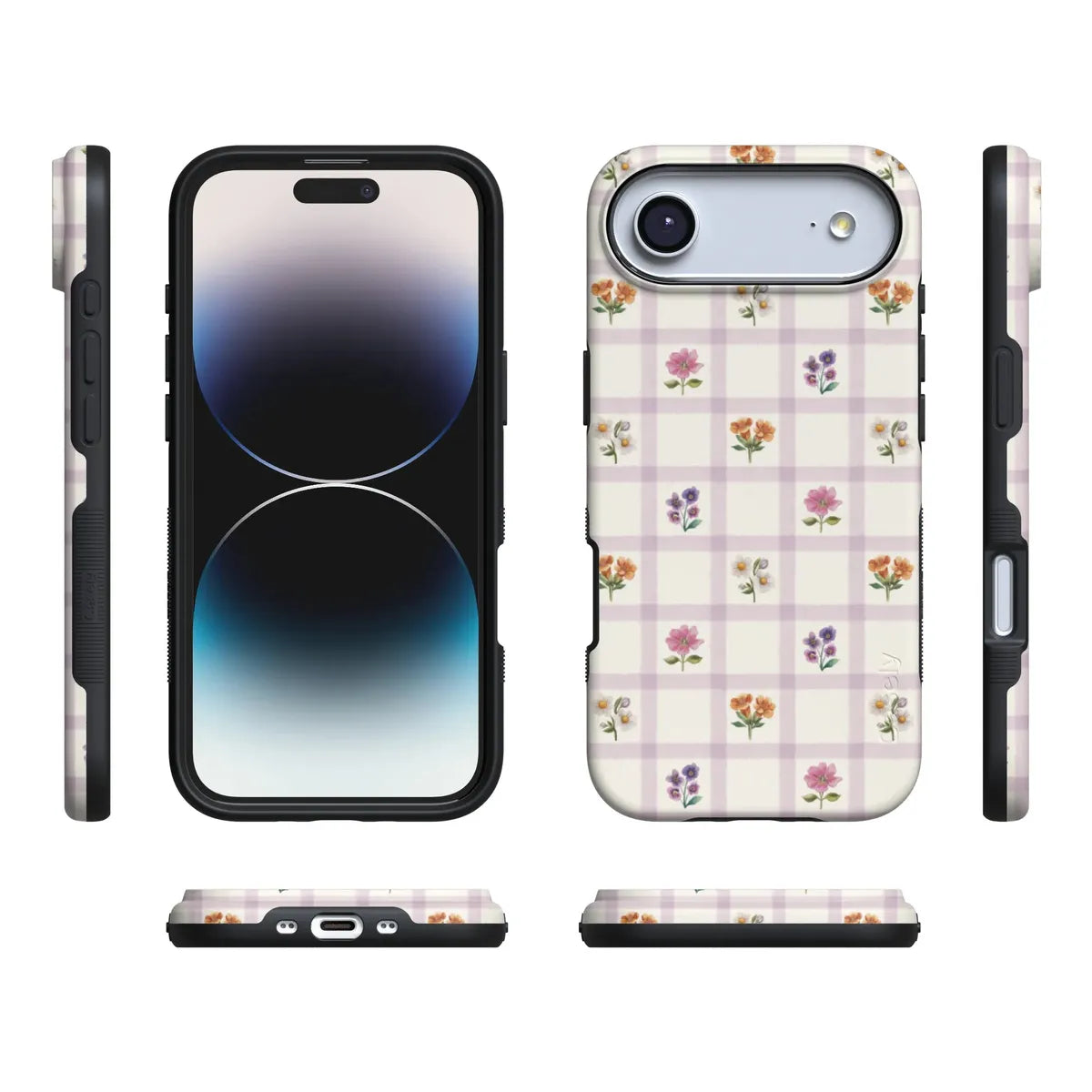 Meadow Check | Floral Gingham Case