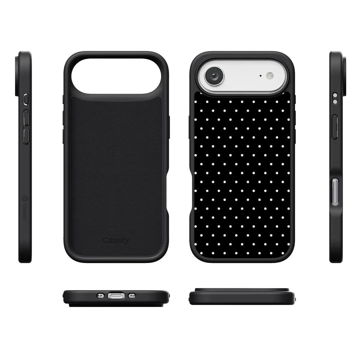 On the Dot | White Polka Dot Case