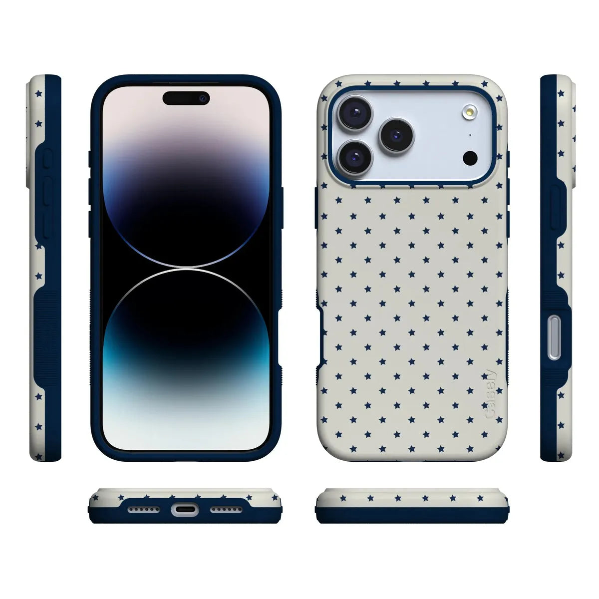 Tiny Stars | Blue & White Case