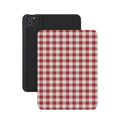 Sweet Jam | Red Gingham iPad Case