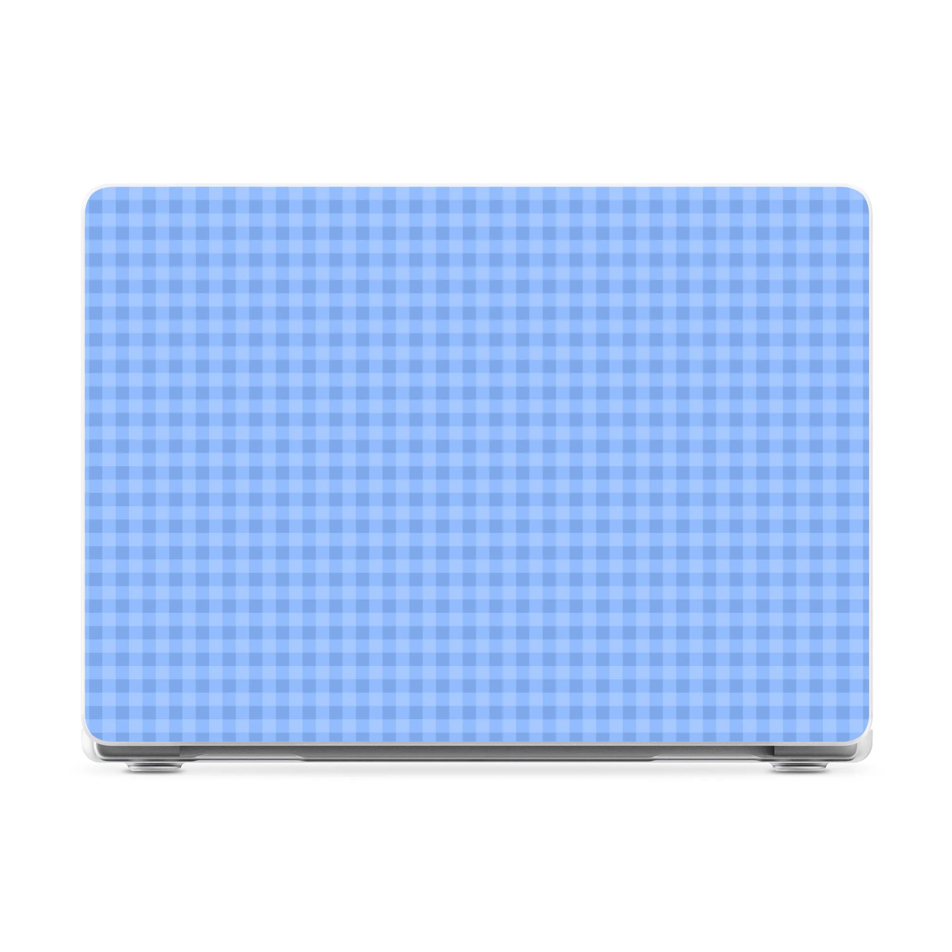 Sweet Jam | Blue Gingham Laptop Shell - 16" MacBook Pro