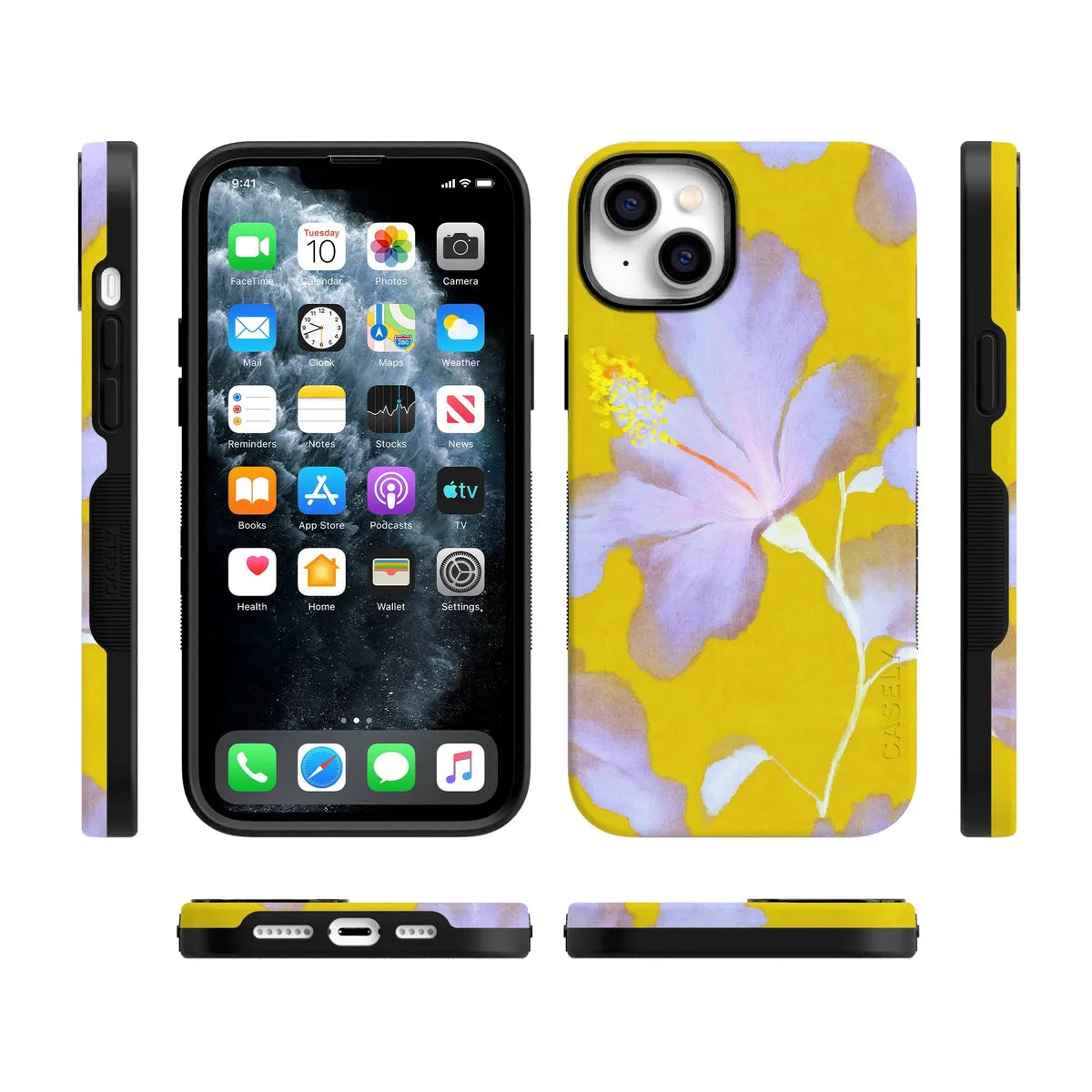 Hibiscus Haze | Painted Floral Case