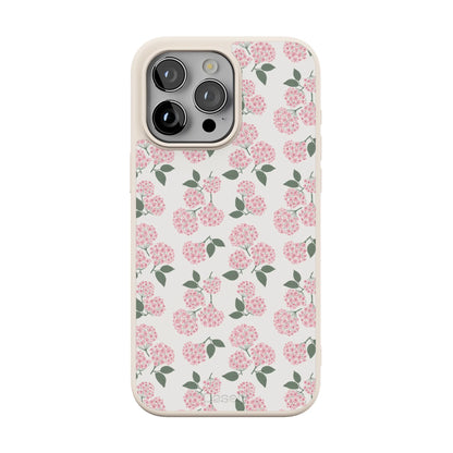 Nantucket Cottage | Pink Hydrangea Case - iPhone 13 Pro
