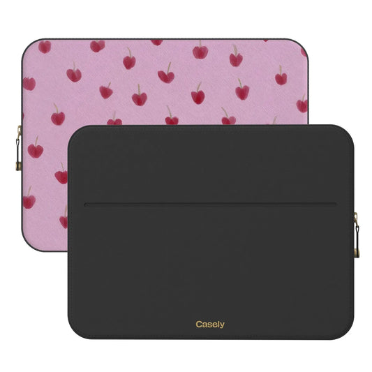 Very Cherry | Painted Cherries Laptop Case