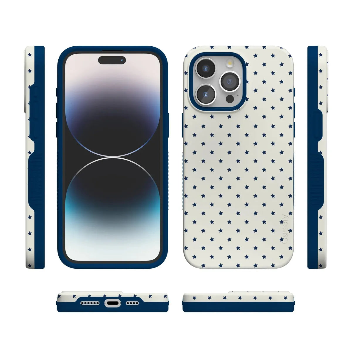 Tiny Stars | Blue & White Case