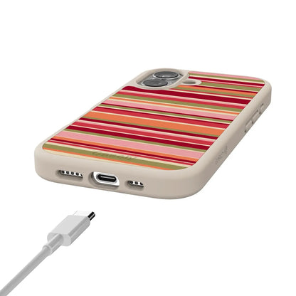 Citrus Stripes | Poolside Print Case