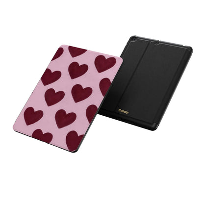 Whole Lotta Love | Plum Hearts iPad Case