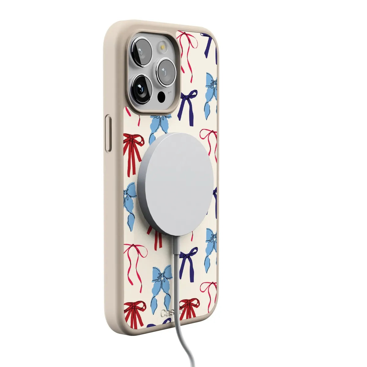 American Girlie | Red White & Blue Bows Case