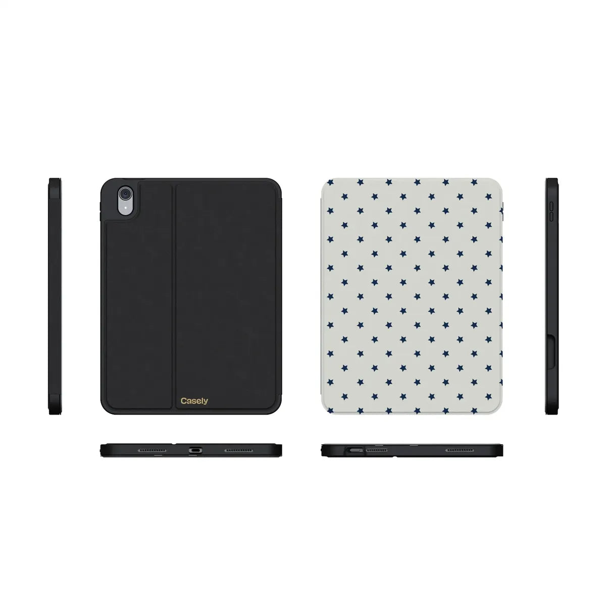 Tiny Stars | Blue & White iPad Case