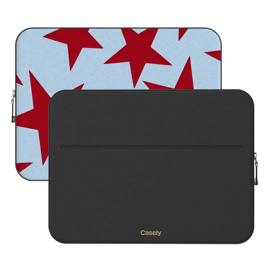 Stars Align | Blue & Red Stars Laptop Case