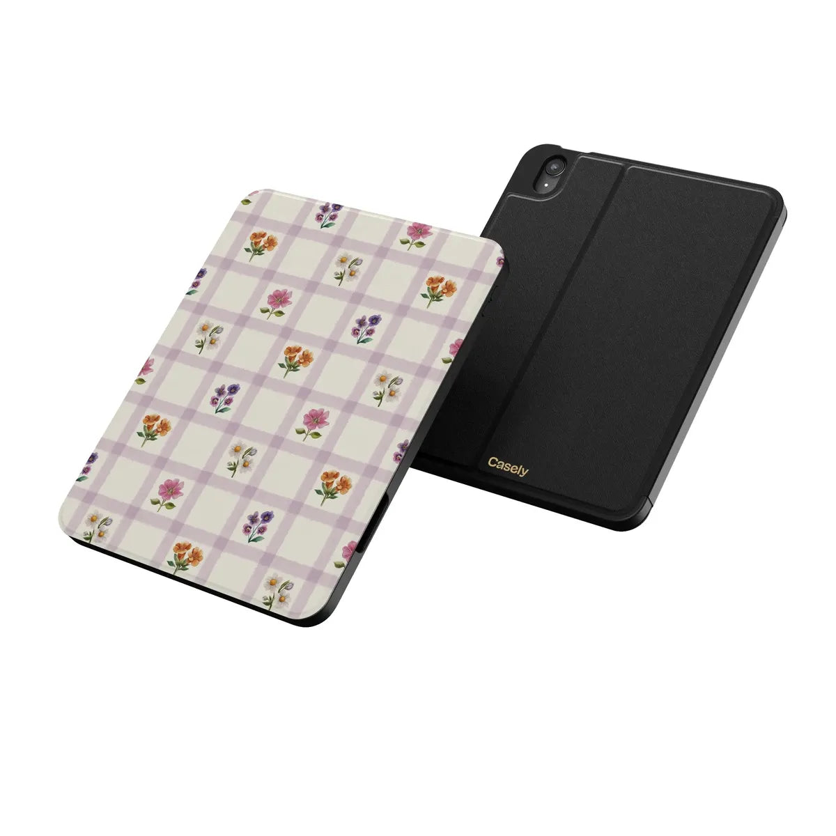 Meadow Check | Floral Gingham iPad Case