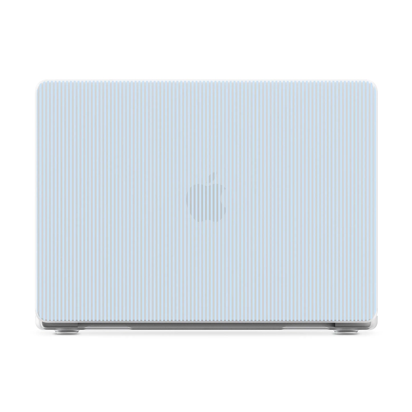 Stripes and the City | Light Blue Pinstripe Laptop Shell - 15" MacBook Air