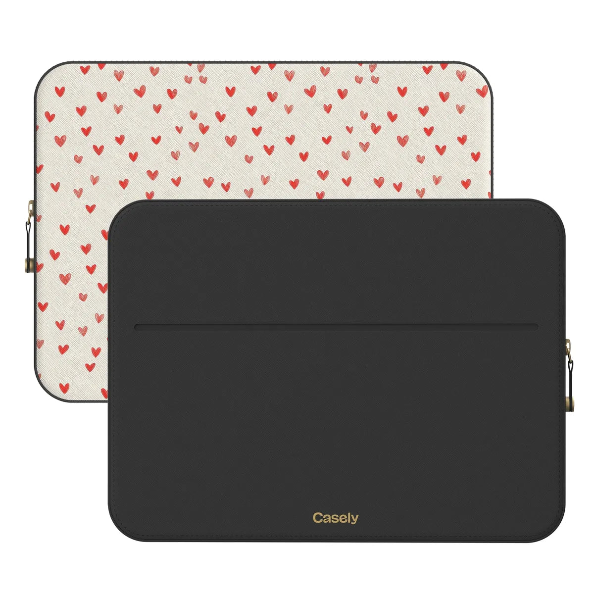 Love Letters | Doodle Hearts Laptop Case