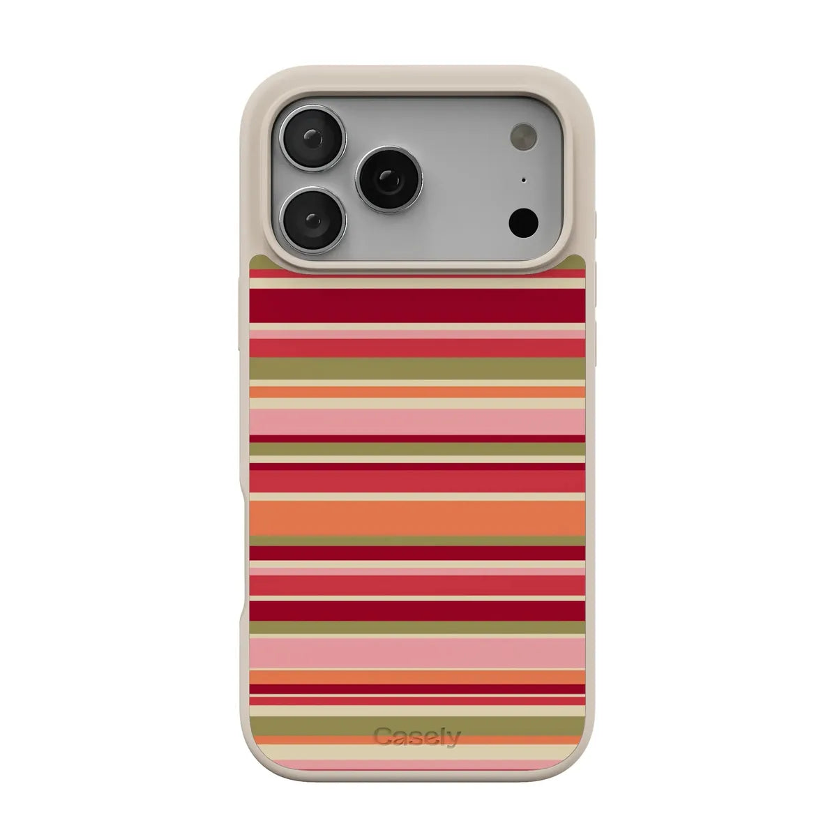 Citrus Stripes | Poolside Print Case - iPhone 17 Pro