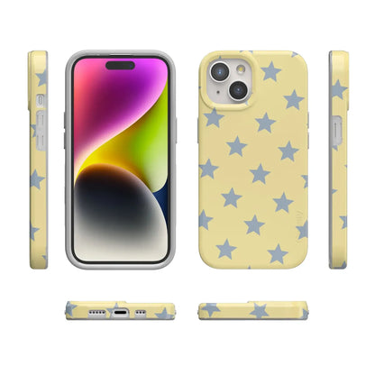 Shine Bright | Butter Yellow Stars Case