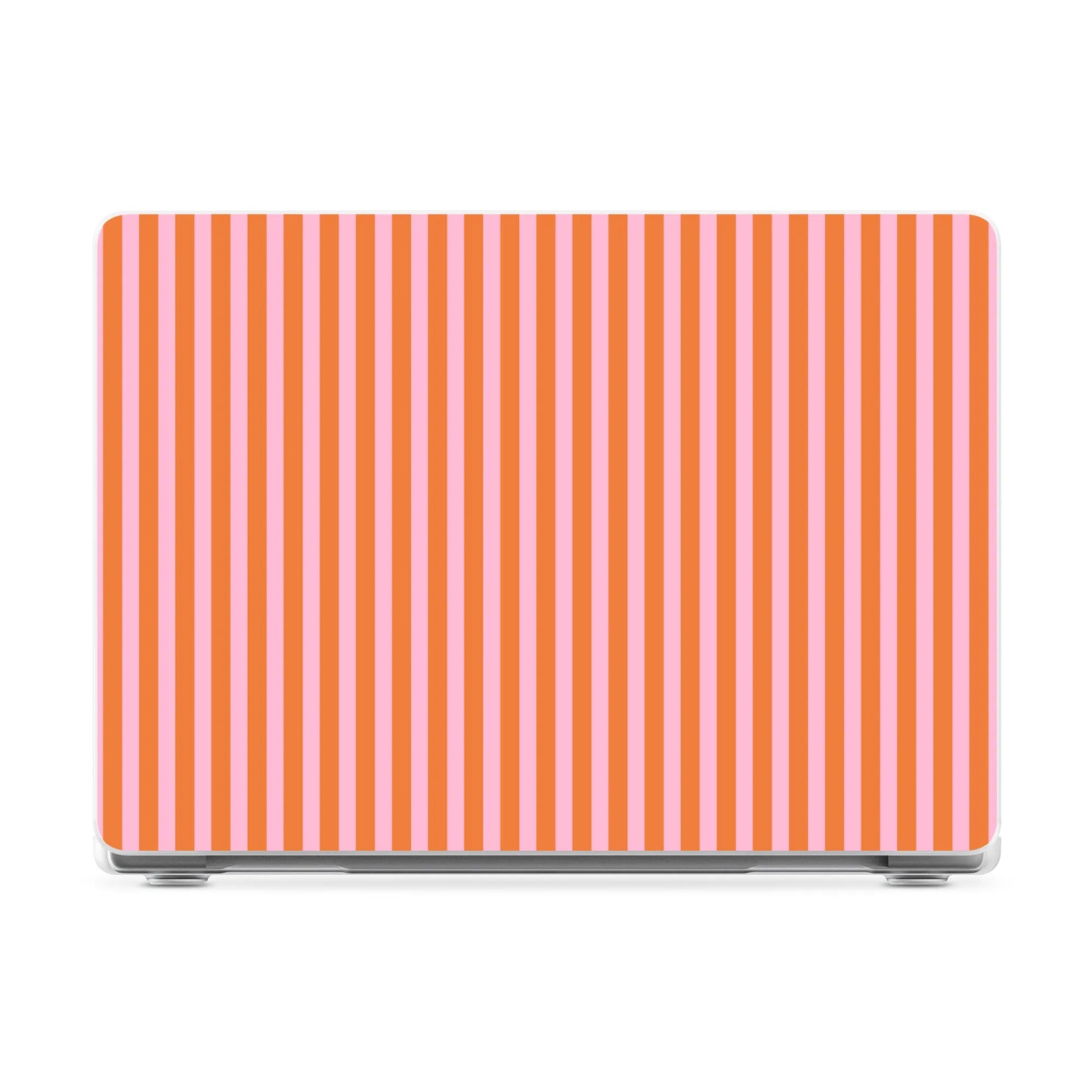 Perfect Stripes | Orange & Pink Stripes Laptop Shell - 14" MacBook Pro