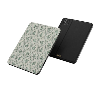 Sage Tapestry | Floral Vines iPad Case